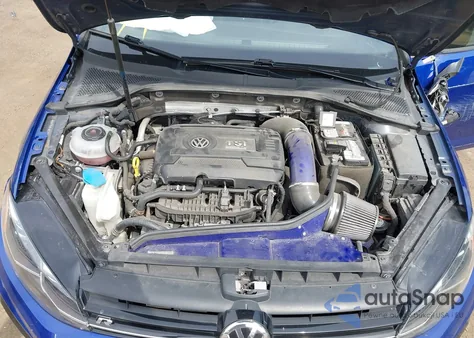 2018 Volkswagen Golf R 2.0T W/Dcc Navigation из США, поврежденный, VIN WVWVF7AU5JW213202